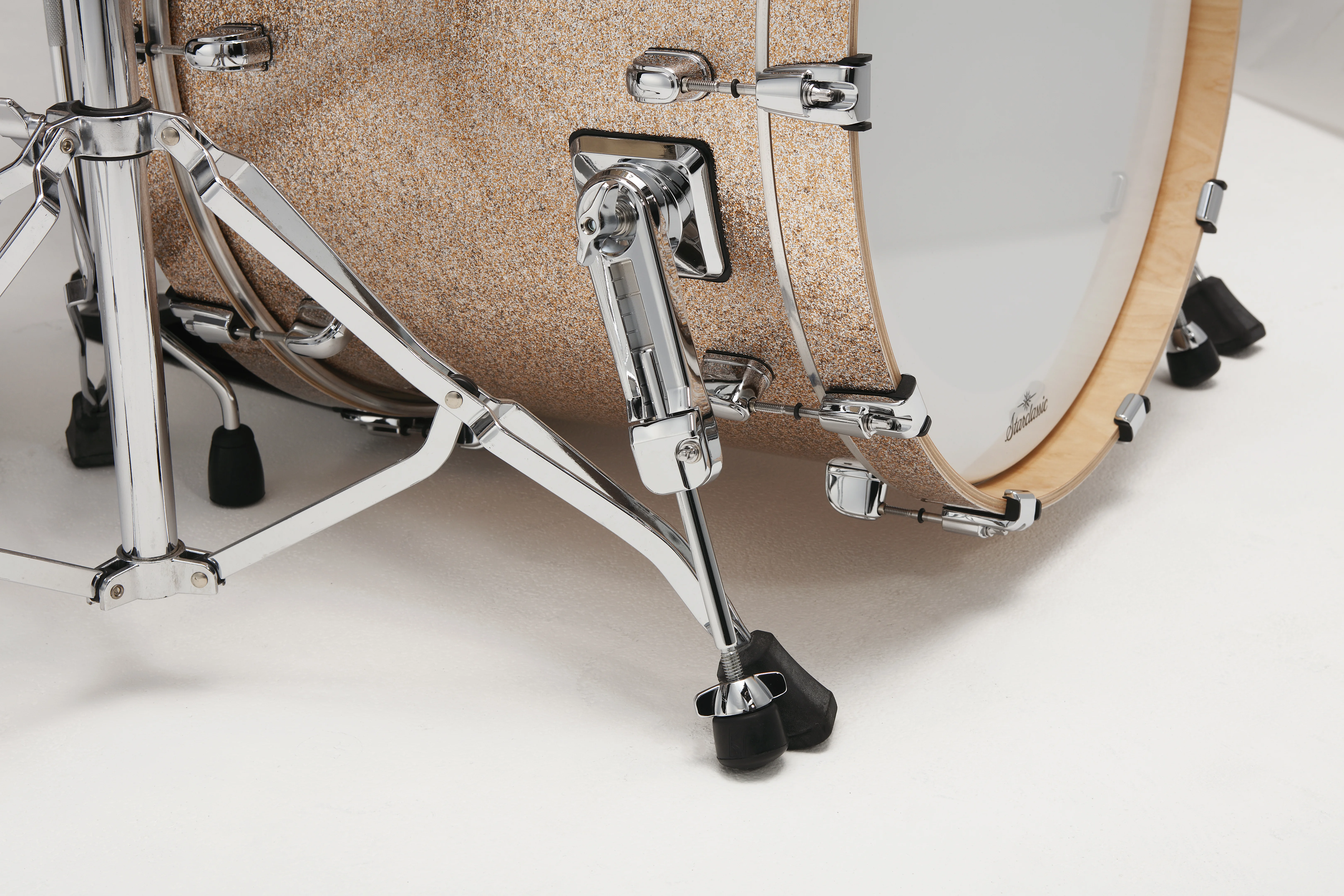 Starclassic Walnut/Birch Duracover Wrap Shell Kit 5 teilig - Vintage Champagne Sparkle